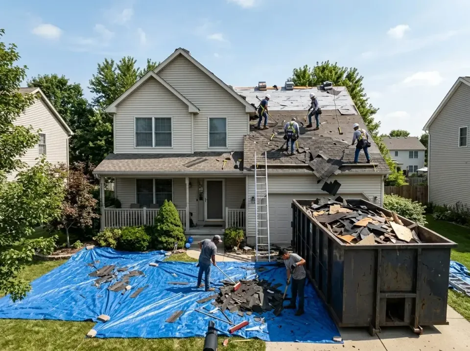 roof-replacement-debris-remova-004 — frequently asked questions, Cheapest Dumpster Rentals in Urbandale, IA